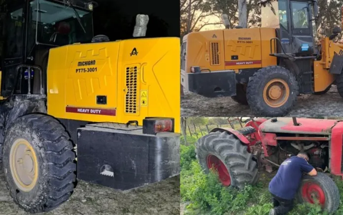 Caso Tito López: secuestraron un tractor y una retroexcavadora en un nuevo operativo en Cote Lai