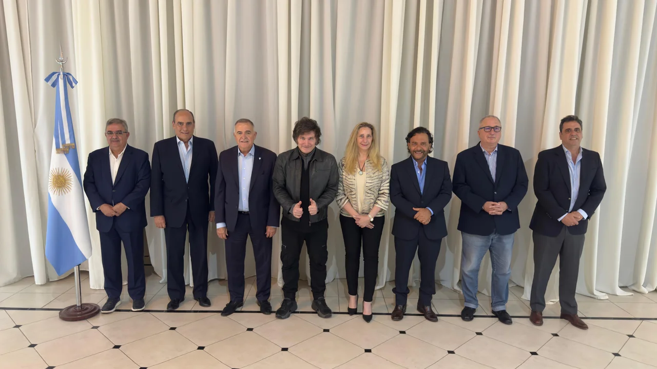 Milei recibió en Olivos a los gobernadores «héroes» que respaldaron su veto a la ley de Financiamiento Universitario