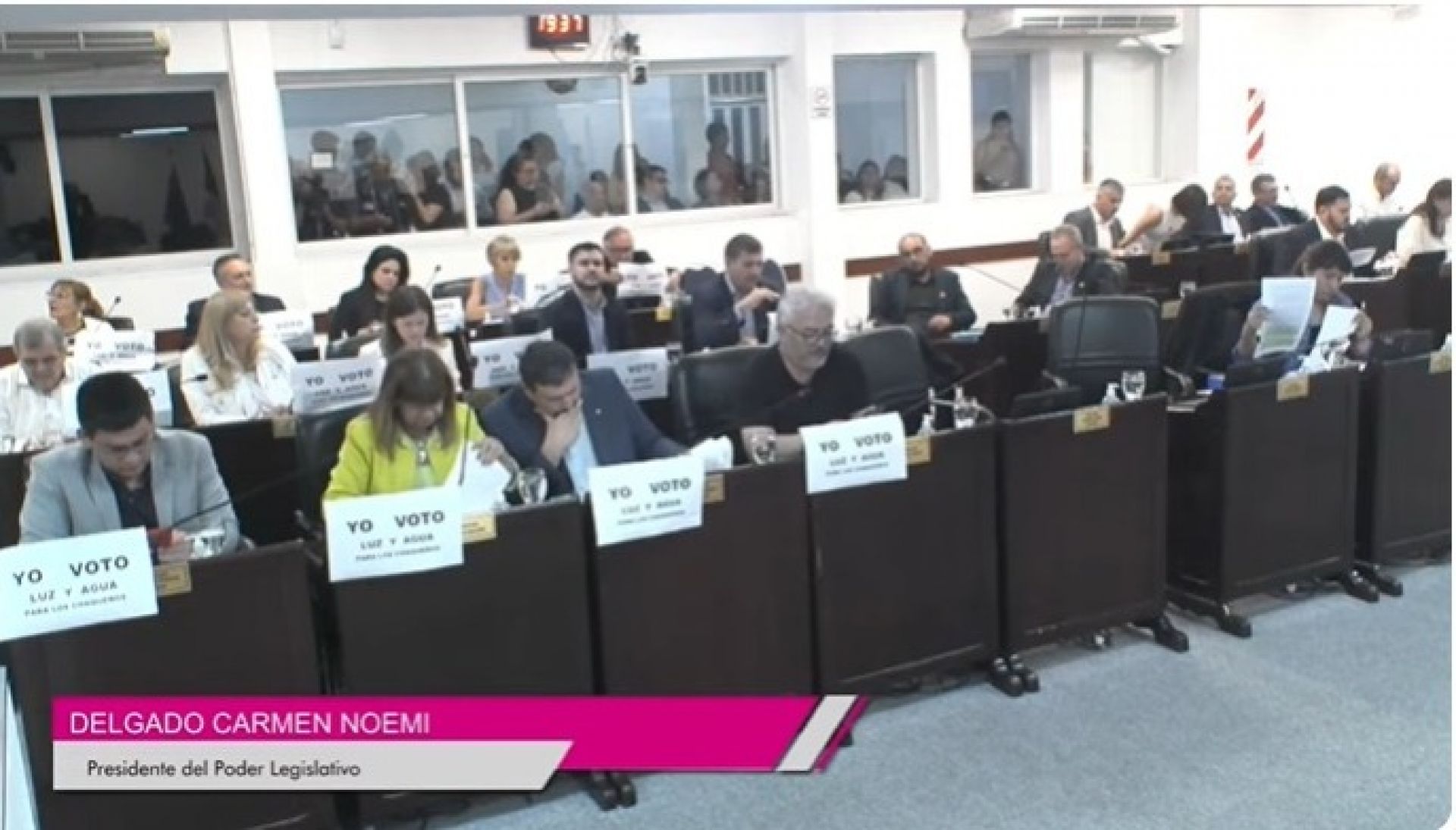 Con 19 votos a favor, 9 en contra y 4 abstenciones, en la madrugada de hoy no se aprobó la Emergencia Energética e Hídrica