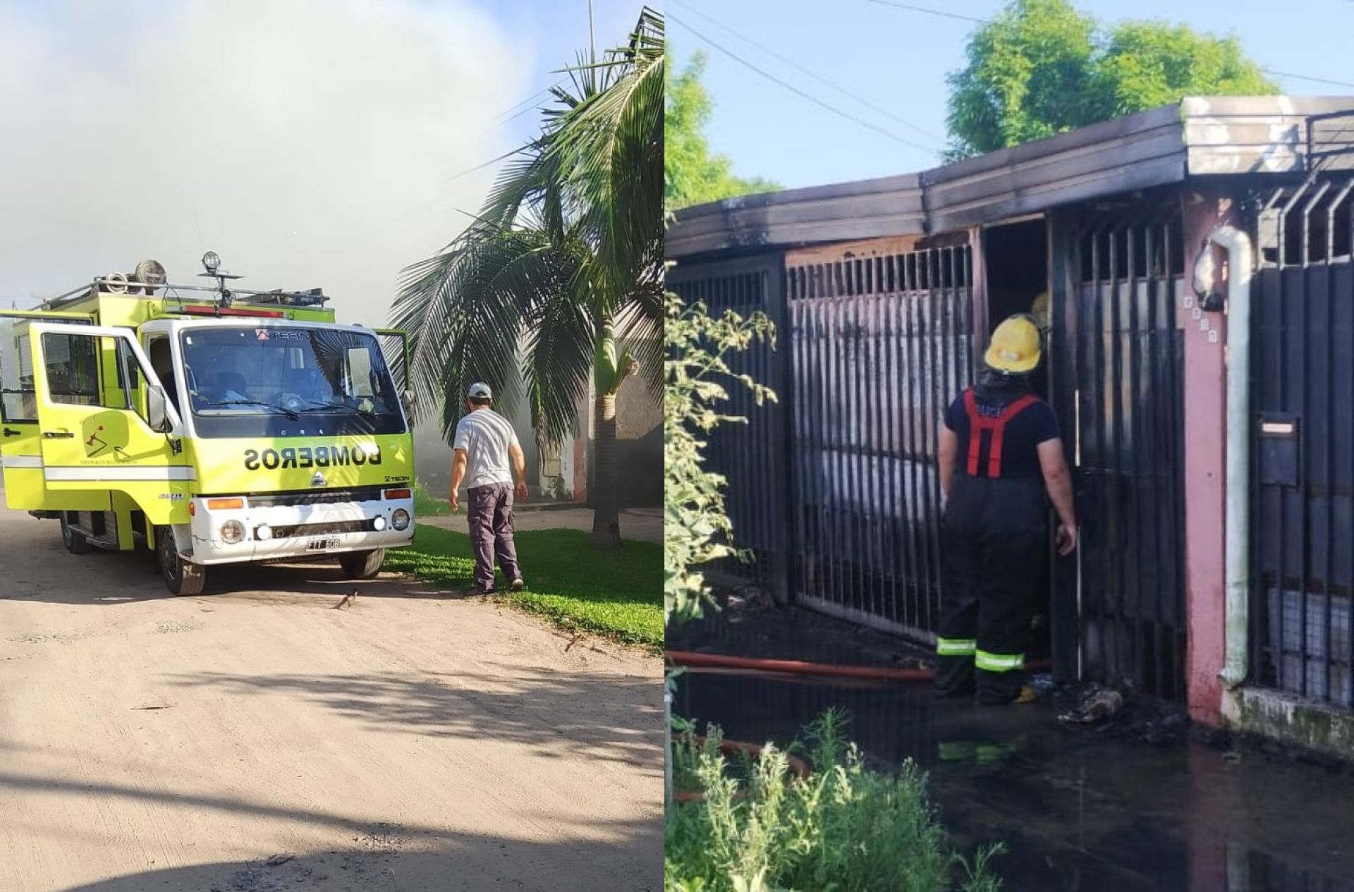 Fatal incendio en Resistencia: lo encontraron calcinado dentro de su vehículo en el garage