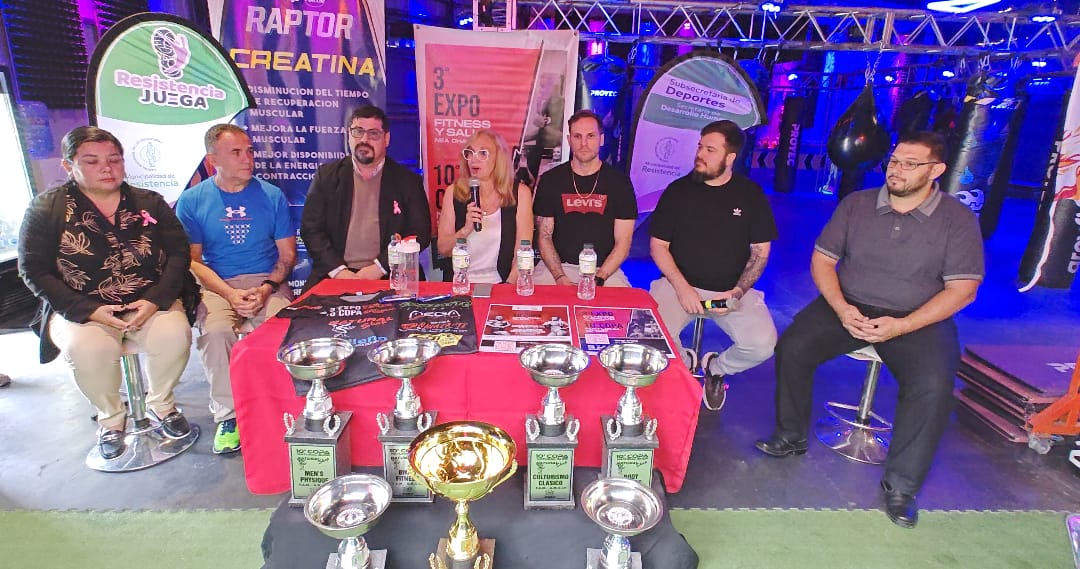 Resistencia recibe  Expo Fitness y competencia de fisicoculturismo