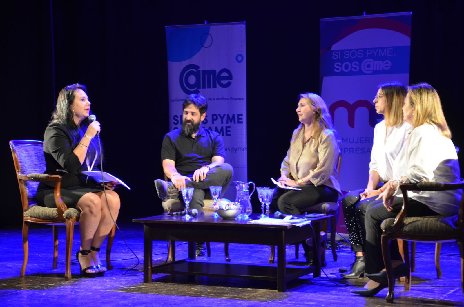 Celebración de los 15 años de la Cámara de Mujeres Empresariales del Chaco (CAMECH) y octubre rosa