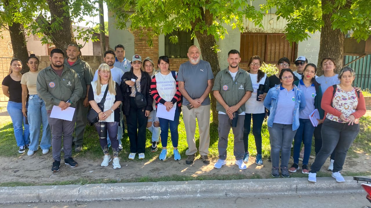 A paso firme Barranqueras continúa la lucha contra el Dengue