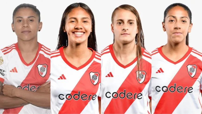 Liberaron a las jugadoras de River detenidas por actos racistas en Brasil