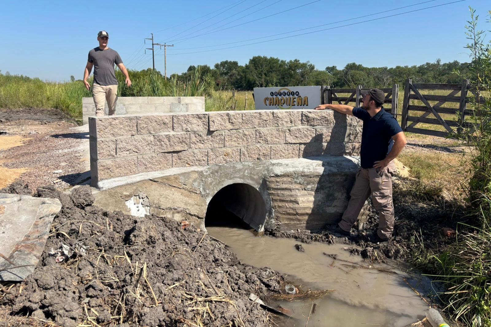 Chaco For Ever: trabajos conjuntos para mejorar el drenaje del predio de entrenamiento