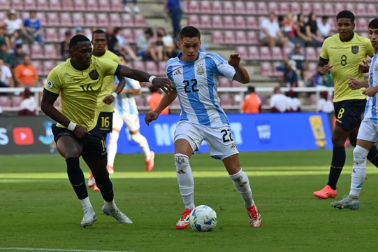 La Selección argentina Sub 20 empató con Ecuador y se clasificó a la Fase Final en el segundo lugar del Grupo B