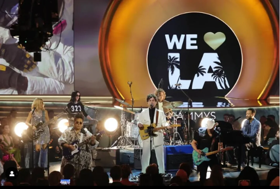 La ceremonia de los Grammys 2025 se inauguró con un homenaje a Los Ángeles