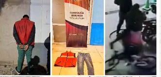 Sustrajo una bicicleta en una estación de servicio y fue identificado por las cámaras: quedó detenido