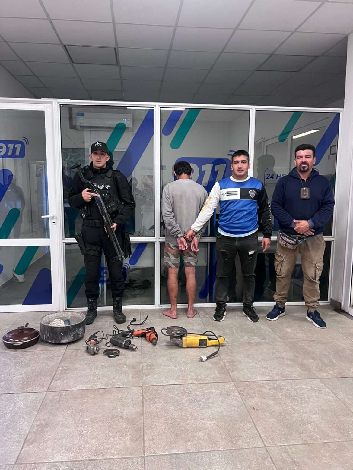 Capturan a un hombre con pedido de detención y múltiples causas por hurto y robo