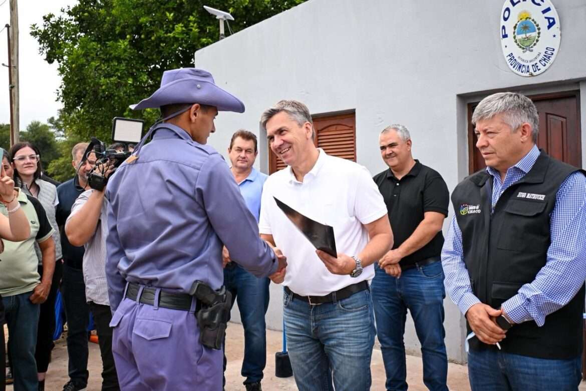 Recuperación histórica: Pampa 11 vuelve a tener su destacamento rural