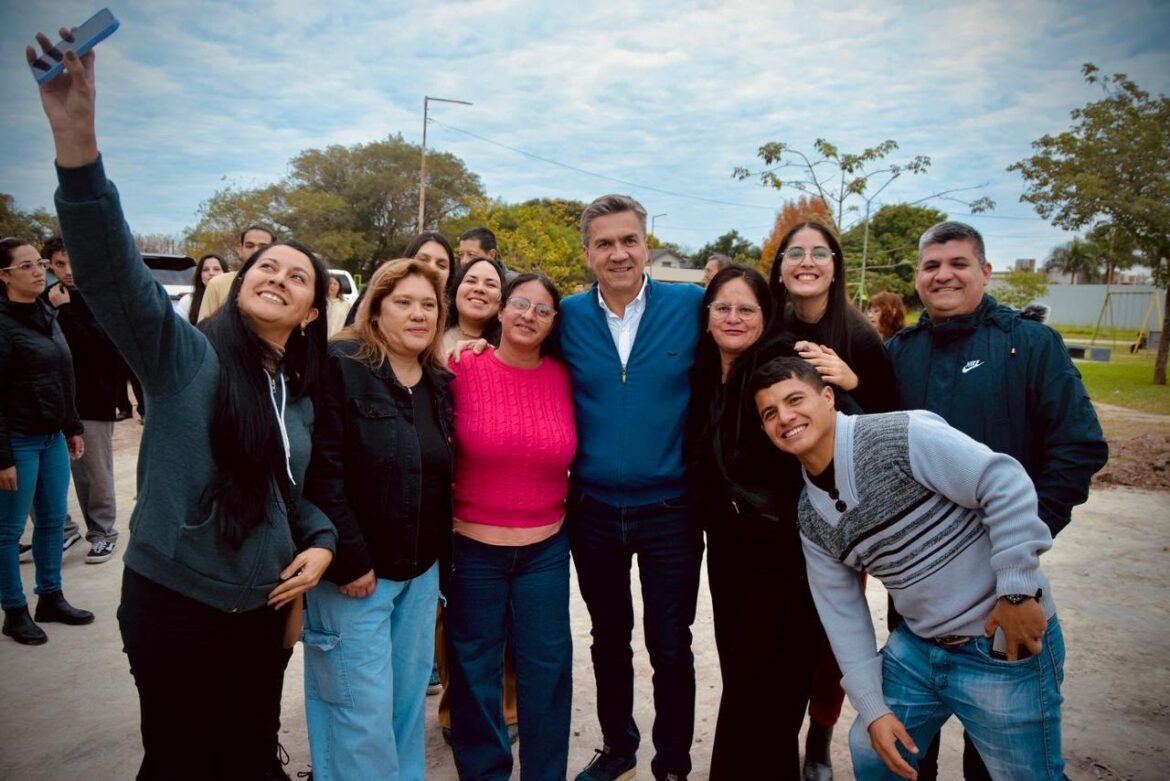 Más conectividad y desarrollo: avanzan los trabajos de pavimentación en Villa Altabe