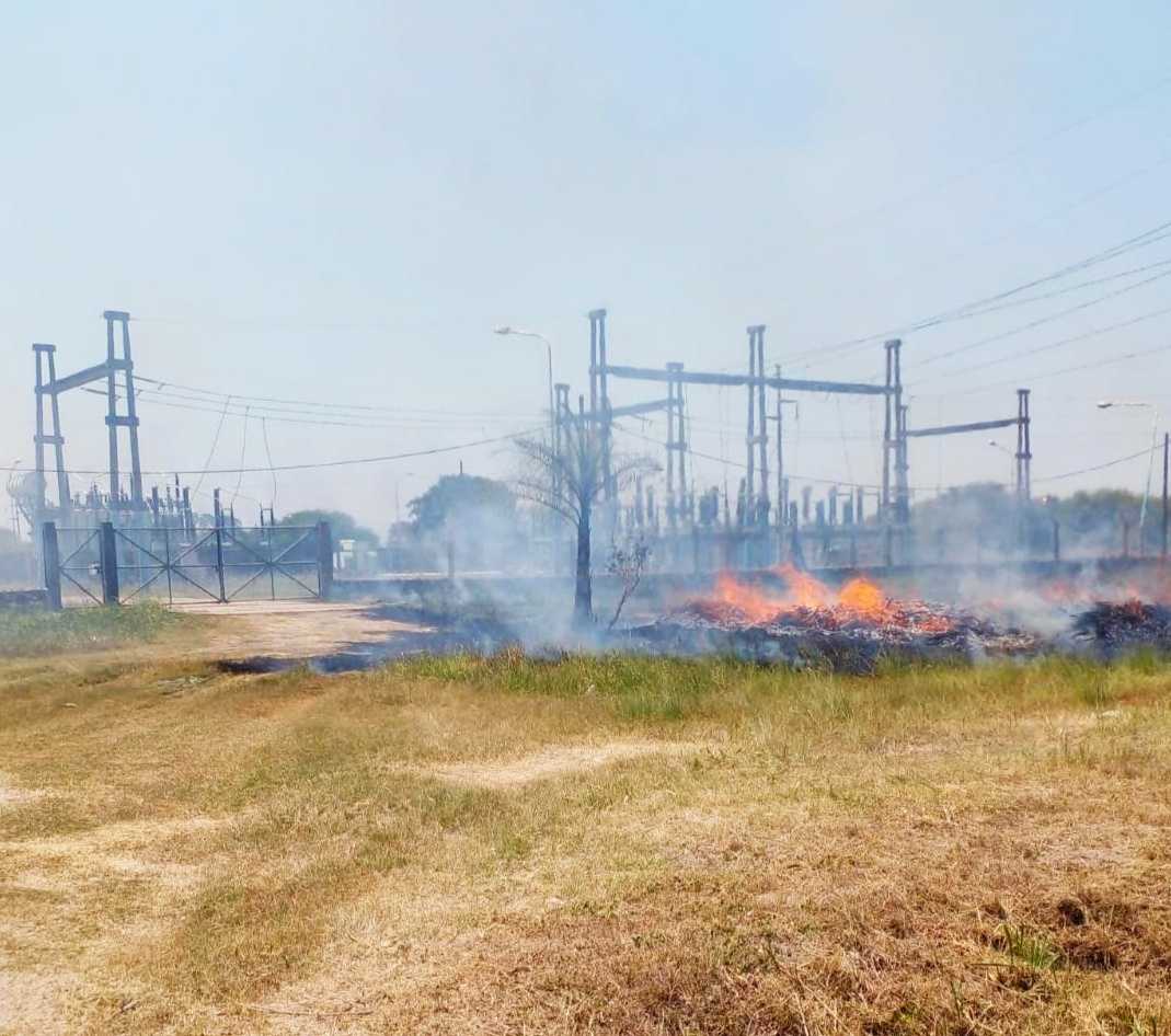 Secheep denunciará a quienes prendieron fuego en la zona del autódromo