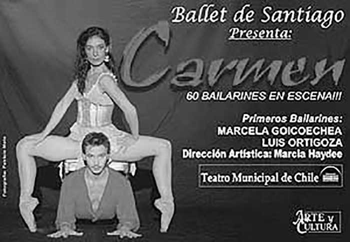 Marcela Goicoechea, una exitosa bailarina de danzas clásicas
