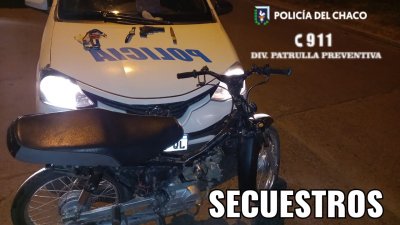Fue detenido por circular en una moto con pedido de captura