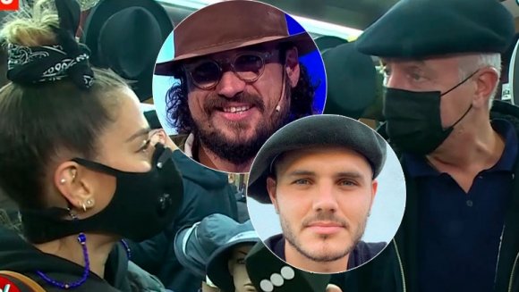 Jimena Barón reaccionó con un picante palito contra Daniel Osvaldo cuando Marley le preguntó: «¿Doy Icardi?»