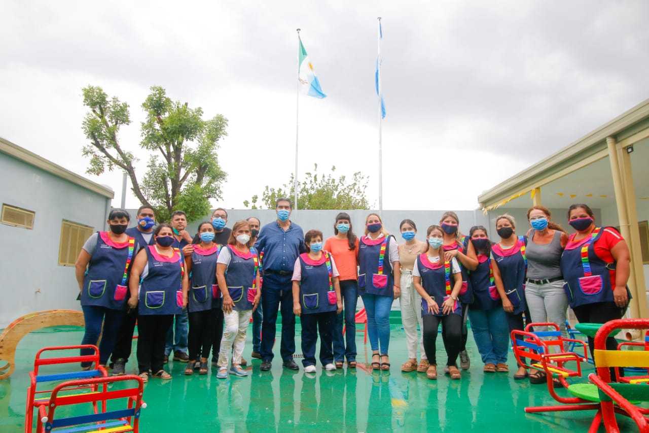 Habilitaron obras de refacción en espacio de contención para niñas y niños