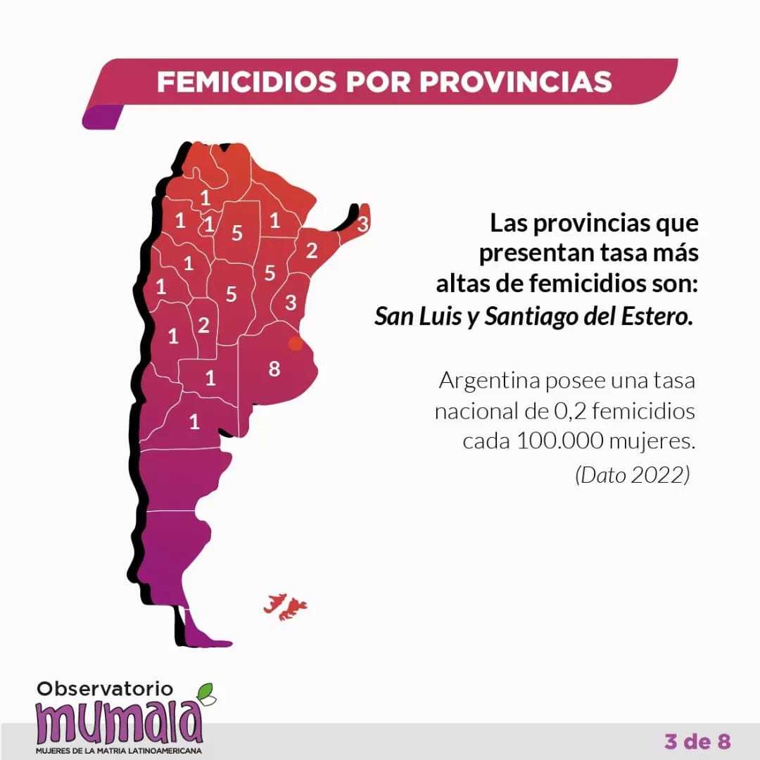 En Argentina hay un femicidio cada 32 horas