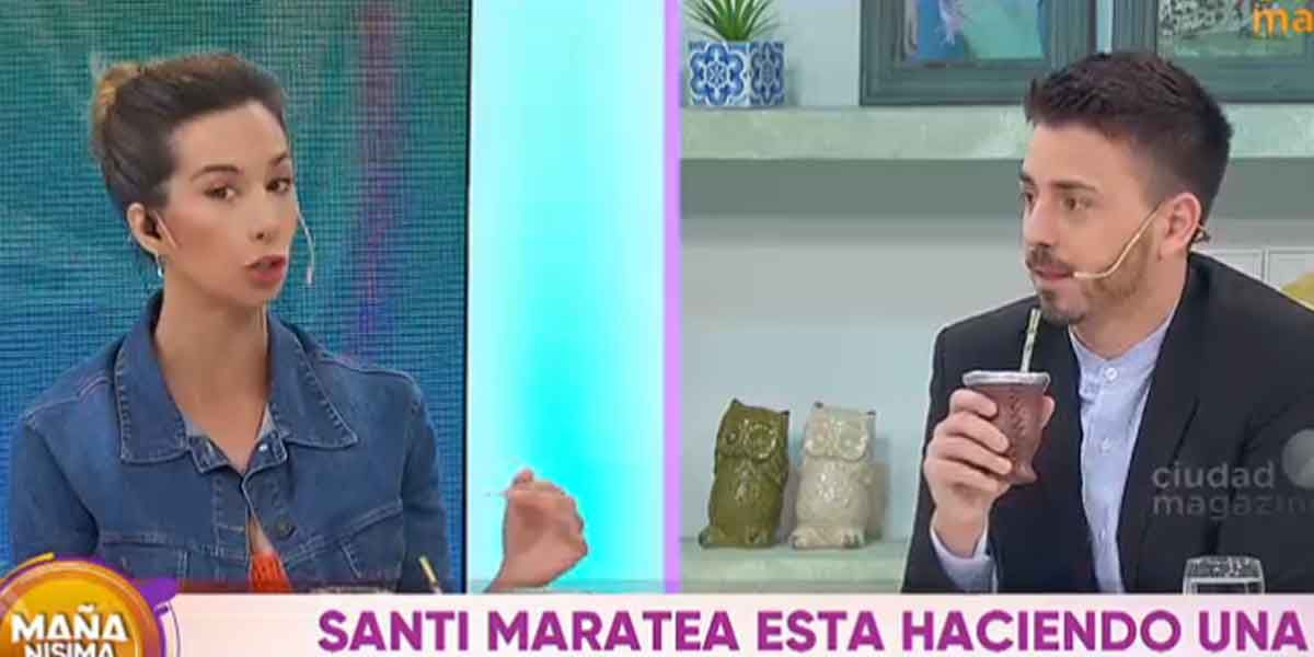 Fuerte cruce de Pampito y Estefi Berardi en vivo por Santi Maratea: «Vos hablás incoherencias»