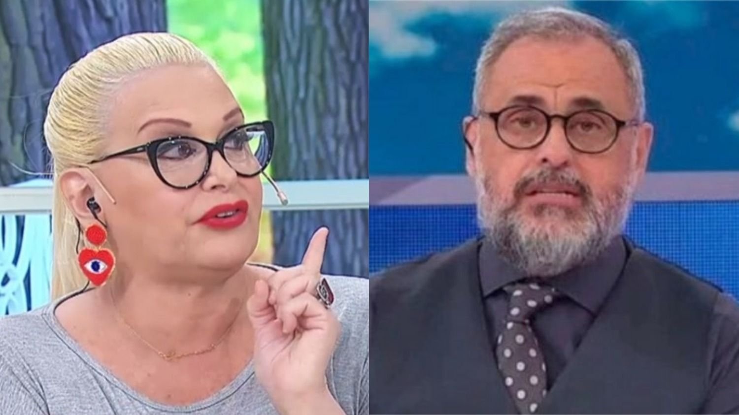 Carmen Barbieri desafió en vivo a Jorge Rial: «Vení que te espero; largá todo lo que tengas de mí»
