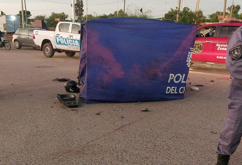 Un hombre perdió la vida en un choque con un colectivo en Resistencia