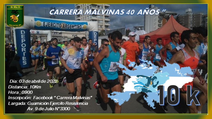  Puerto Vilelas: El Municipio invita a la comunidad a participar de la maratón “Malvinas 40 años”