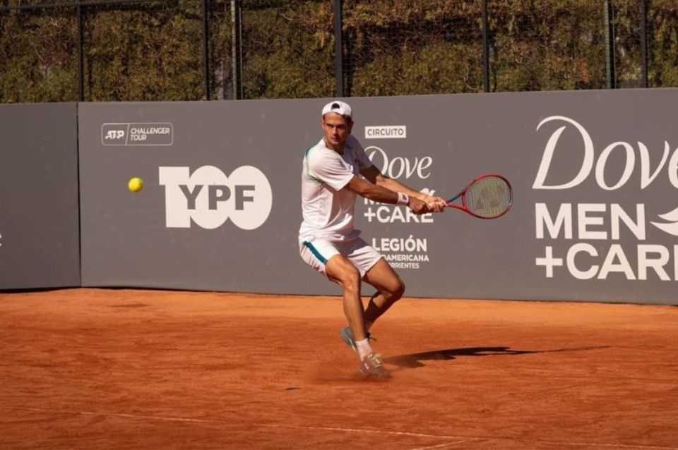 El argentino Ficovich va en busca de las semifinales en el Challenger de Corrientes
