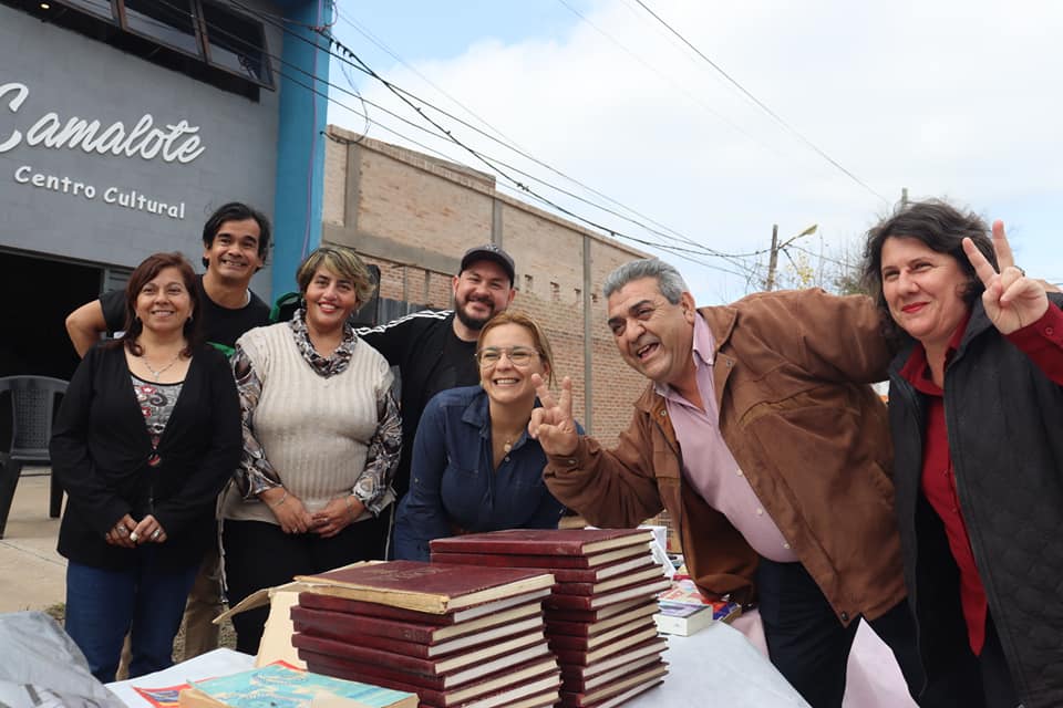 Se donaron mas de 1000 libros en el festival por la Biblioteca Mariano Moreno de Barranqueras
