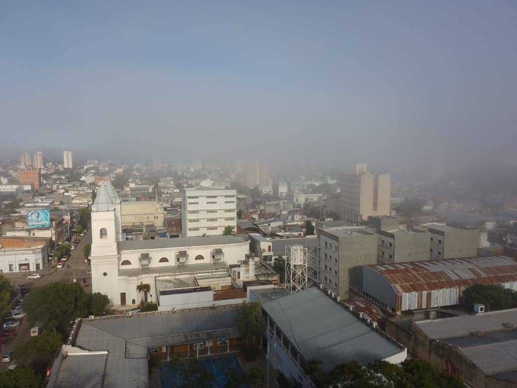 Domingo con una máxima de 25 grados y cielo algo nublado en la ciudad de Resistencia