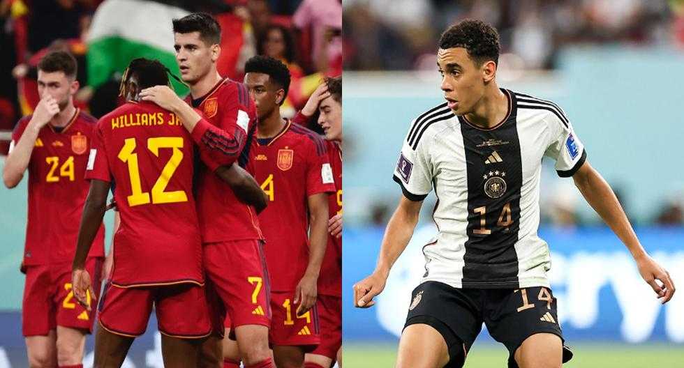 Alemania y España juegan un partido clave en el Mundial de Qatar