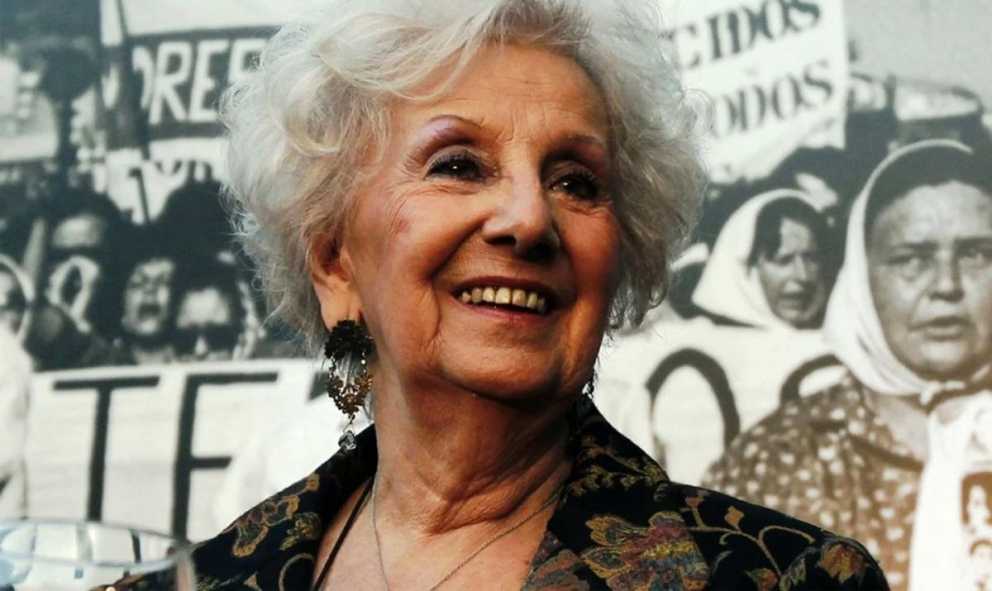Estela de Carlotto calificó como «indignante» la condena a Cristina Fernández