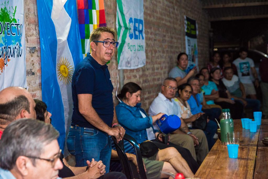 Gustavo en Margarita Belén: «Es importante tener en la próxima etapa, una estructura de gobierno mucho mas humana», asevero