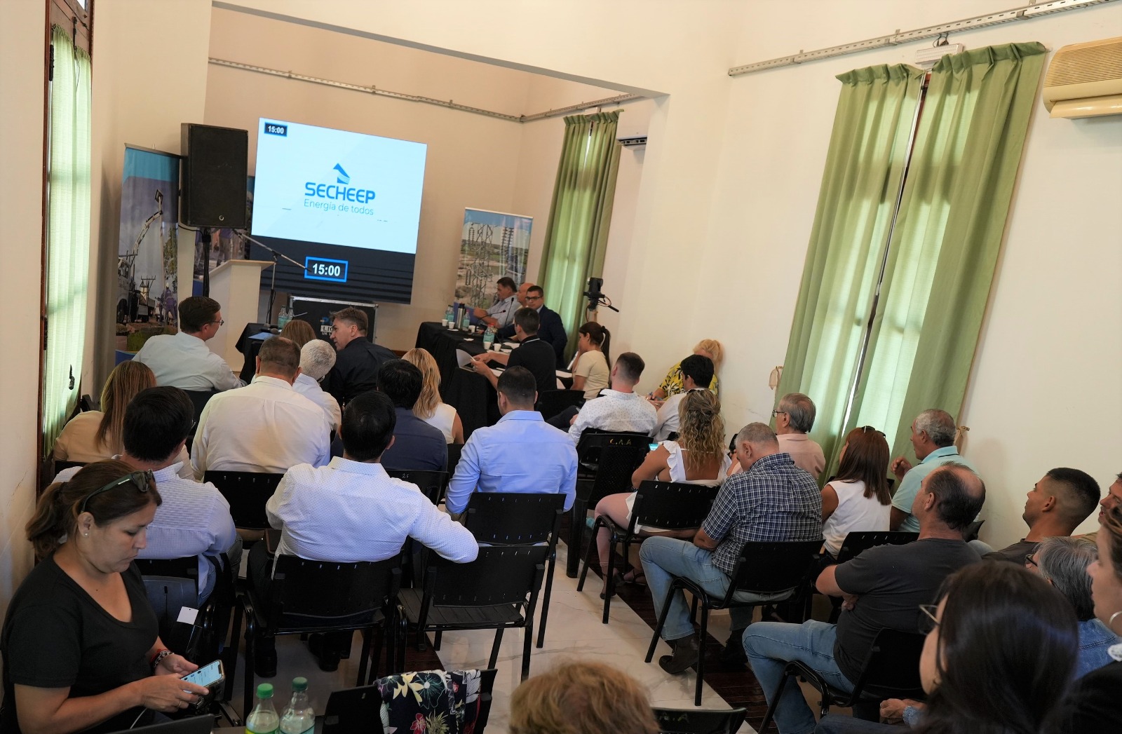 En audiencia publica, SECHEEP presento su plan de obras 2023-2033 y la actualización tarifaria
