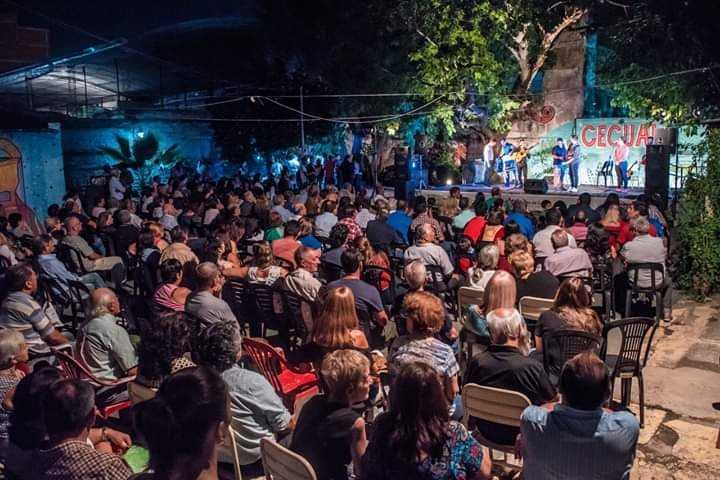 El Patio Timbó del Cecual abre a puro chamamé