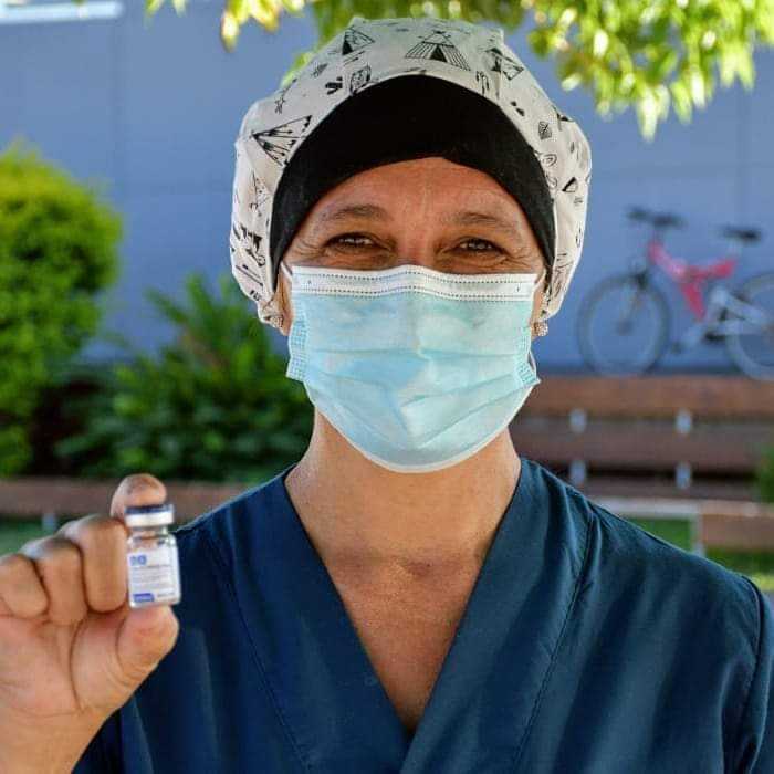 Vacunación antigripal y contra la COVID-19 en Gran Resistencia