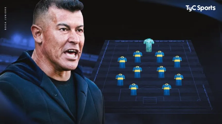 La formación de Boca vs. San Lorenzo: varios cambios en el debut de Almirón