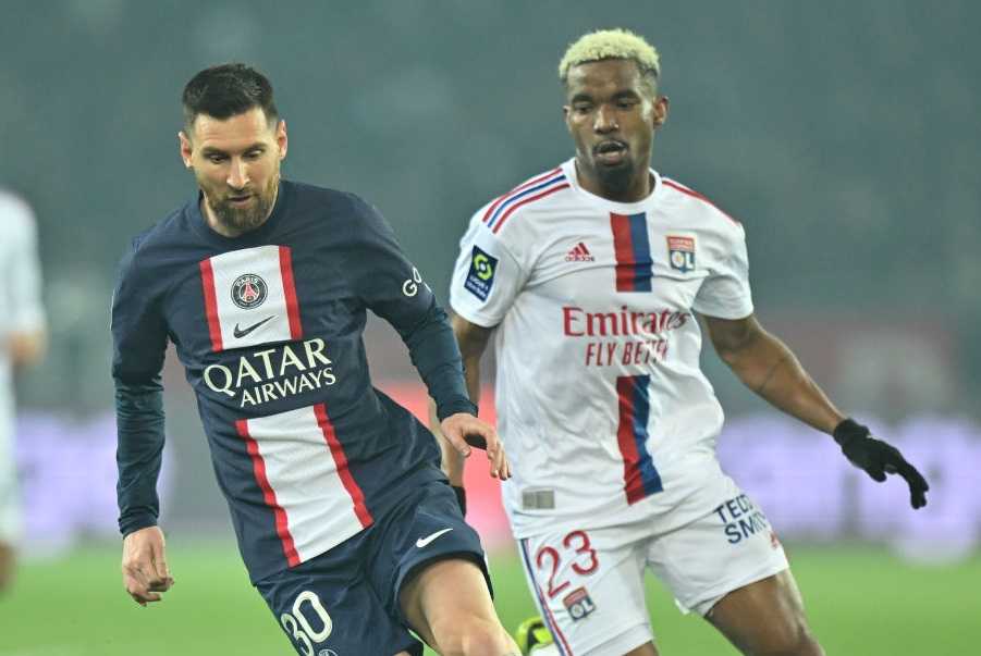 El PSG de Messi perdió con el Lyon de Tagliafico y acumuló la segunda caída en fila