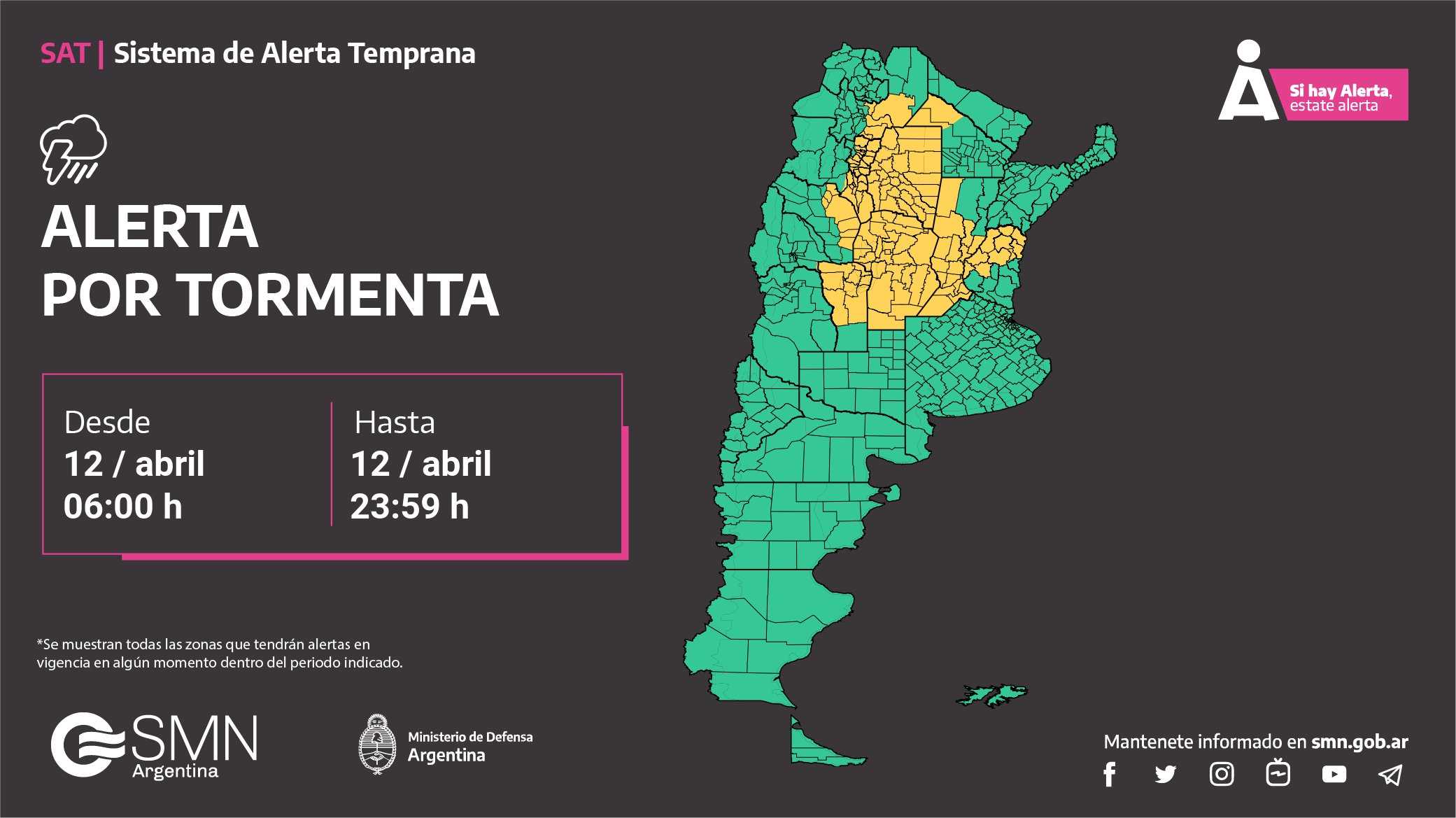 Jornada de miércoles calurosa pero se aproxima un frente frío con lluvias para este jueves