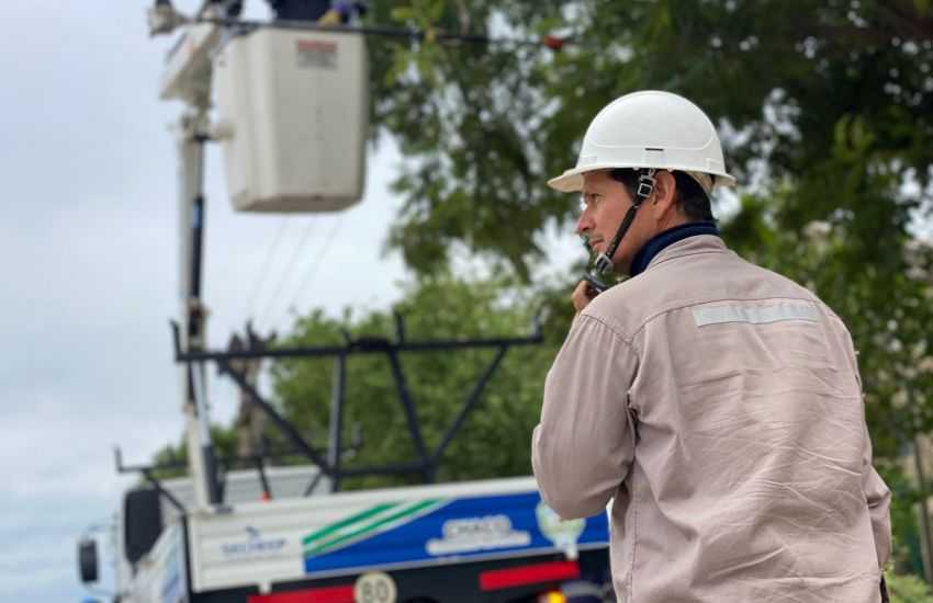 Secheep informó de cortes de energía en barrios de la zona oeste