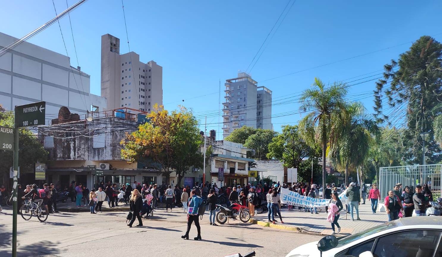 Resistencia volvió a denunciar ante la justicia provincial por los cortes de tránsito en el centro de la ciudad