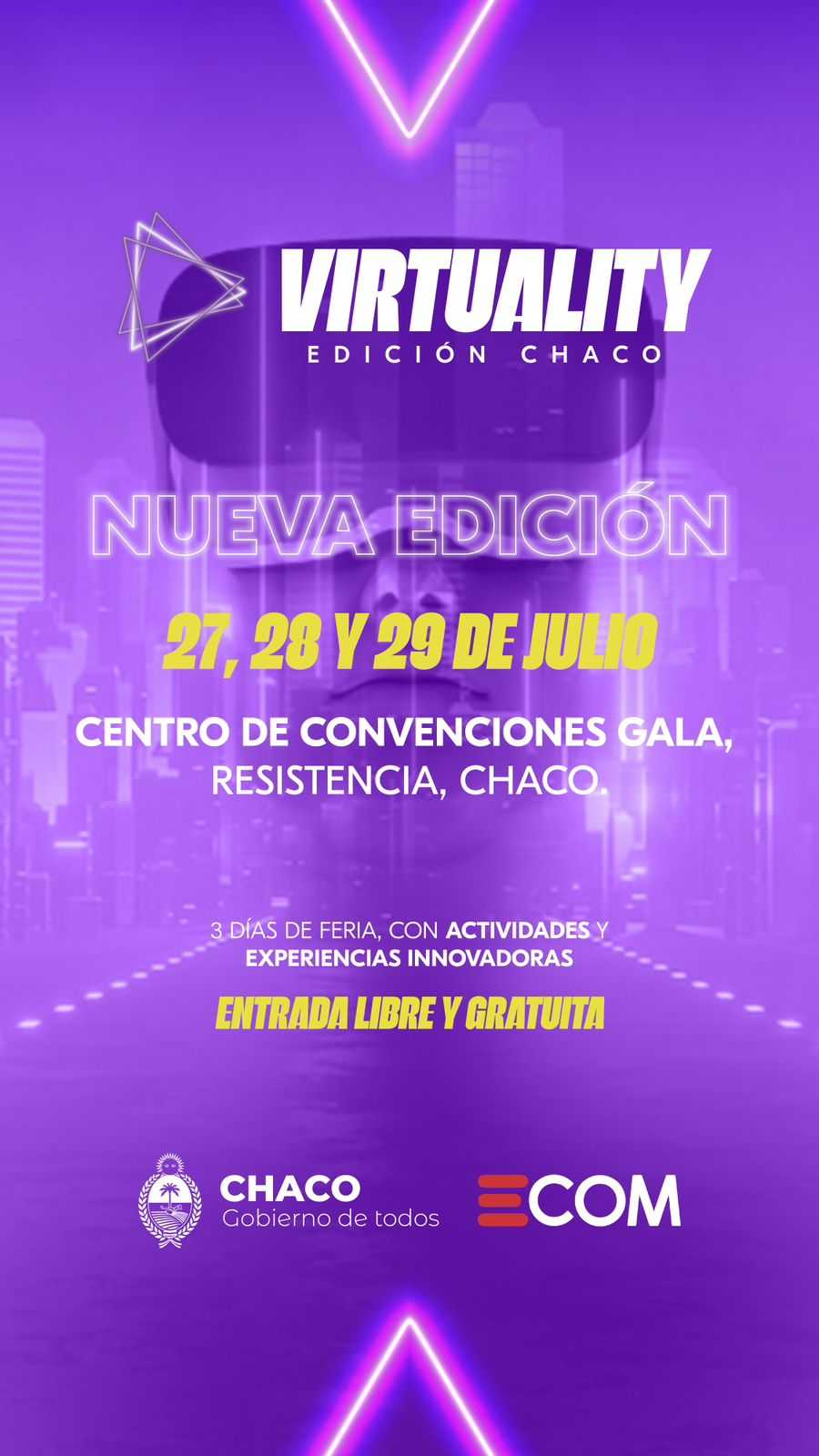 Día por día, las charlas y disertantes destacados que estarán en Virtuality Chaco