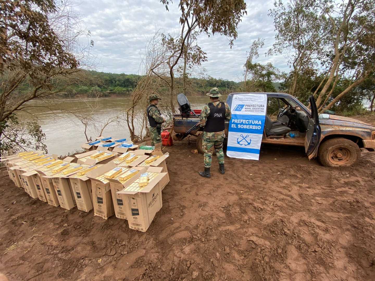 Incautaron cerca de 12 mil atados de cigarrillos ilegales en Misiones