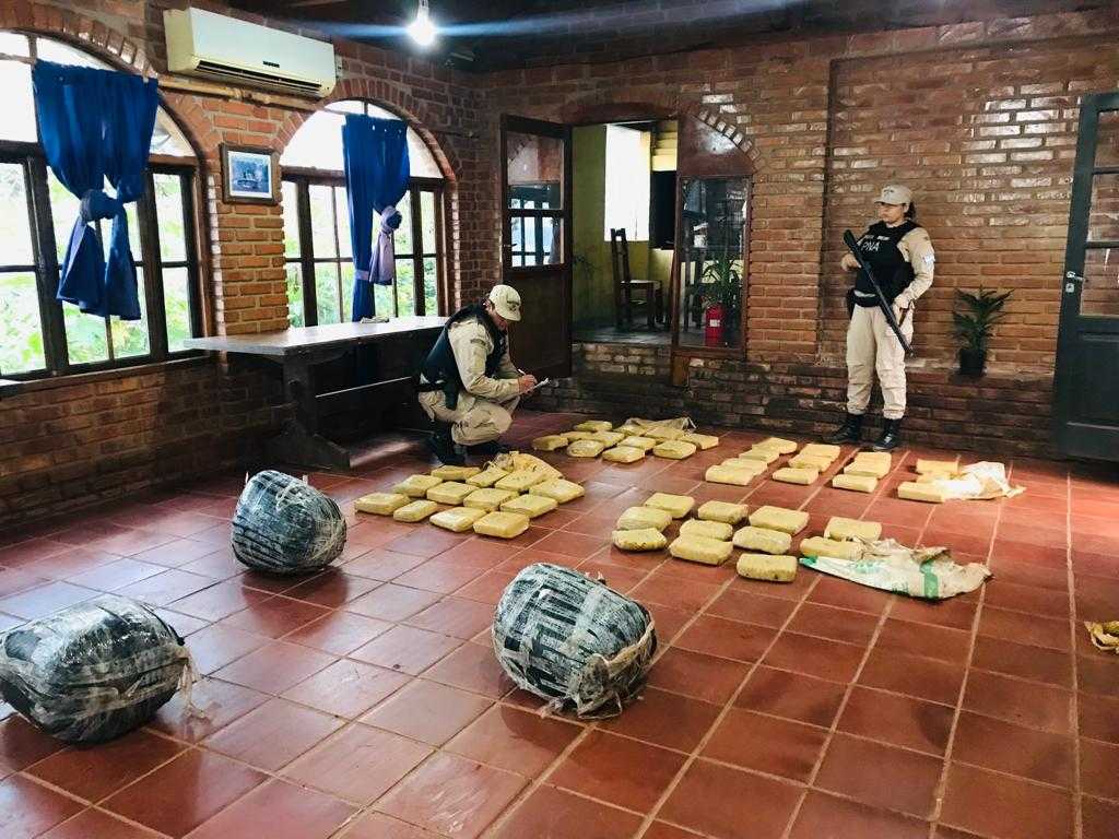 Secuestraron más de 130 kilos de marihuana en Misiones