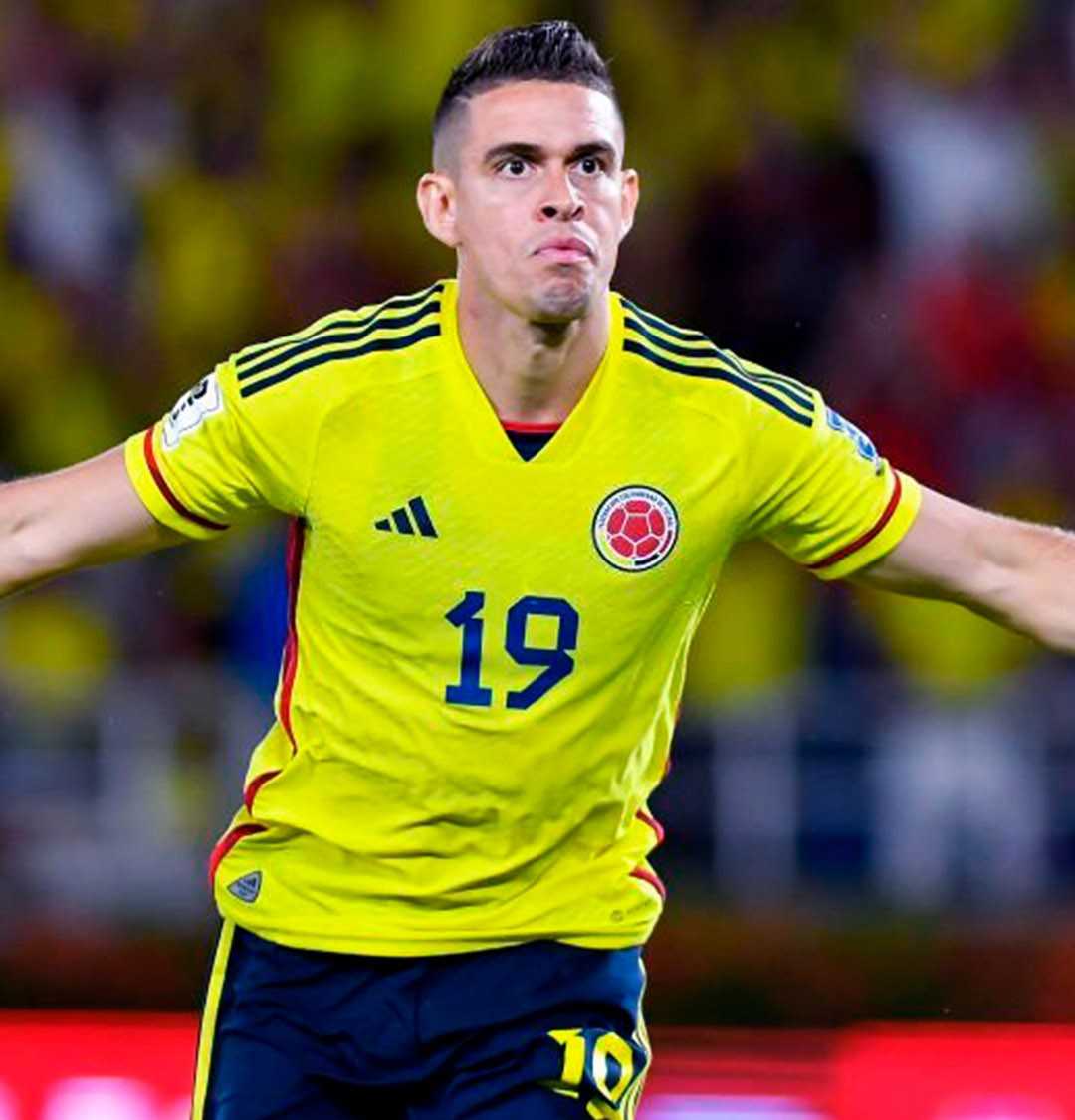 Con gol de Rafael Santos Borré, Colombia venció a Venezuela