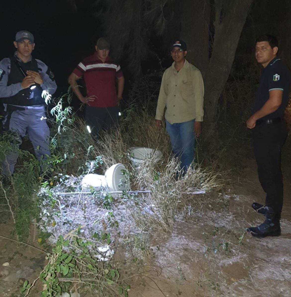 Encontraron los sanitarios robados al Club Social Deportivo