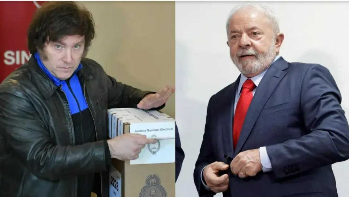 Milei invitó a Lula a su asunción por medio de una carta que Mondino entregó en Brasilia
