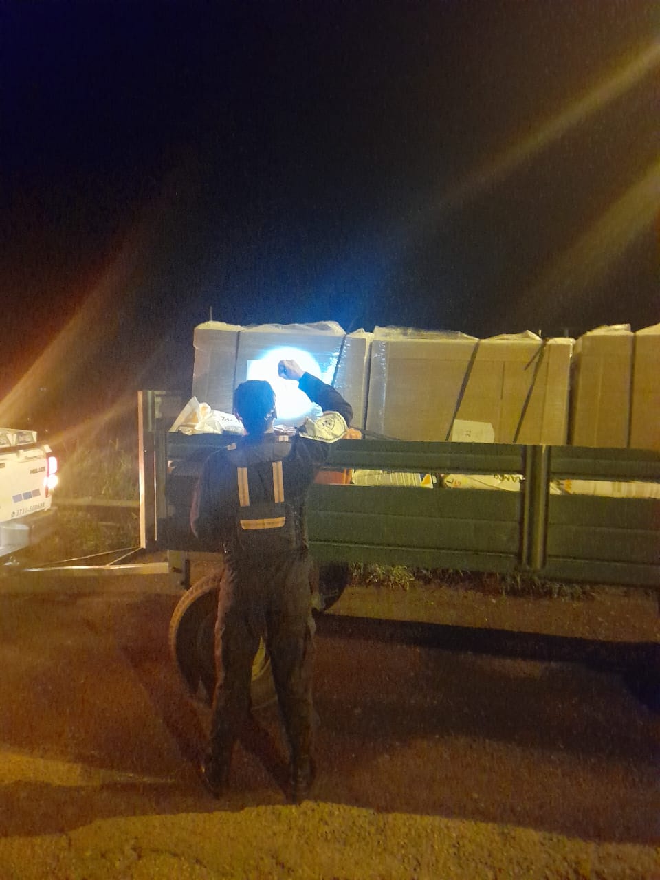 Santa Sylvina: intervienen carga de agroquímicos transportados sin elementos de seguridad 
