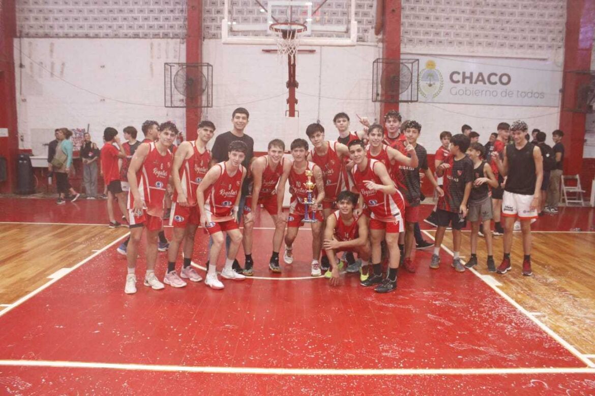 Básquet: Regatas Resistencia se coronó campeón en la copa Clausura U17A