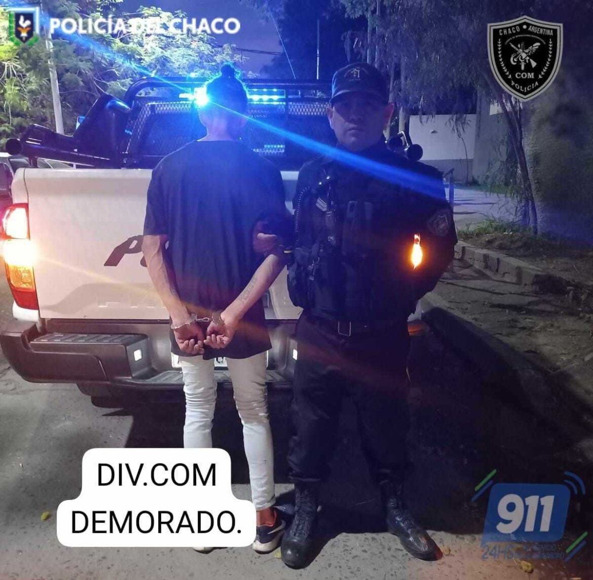 Detuvieron a un joven que intentó robar en un comercio de motos