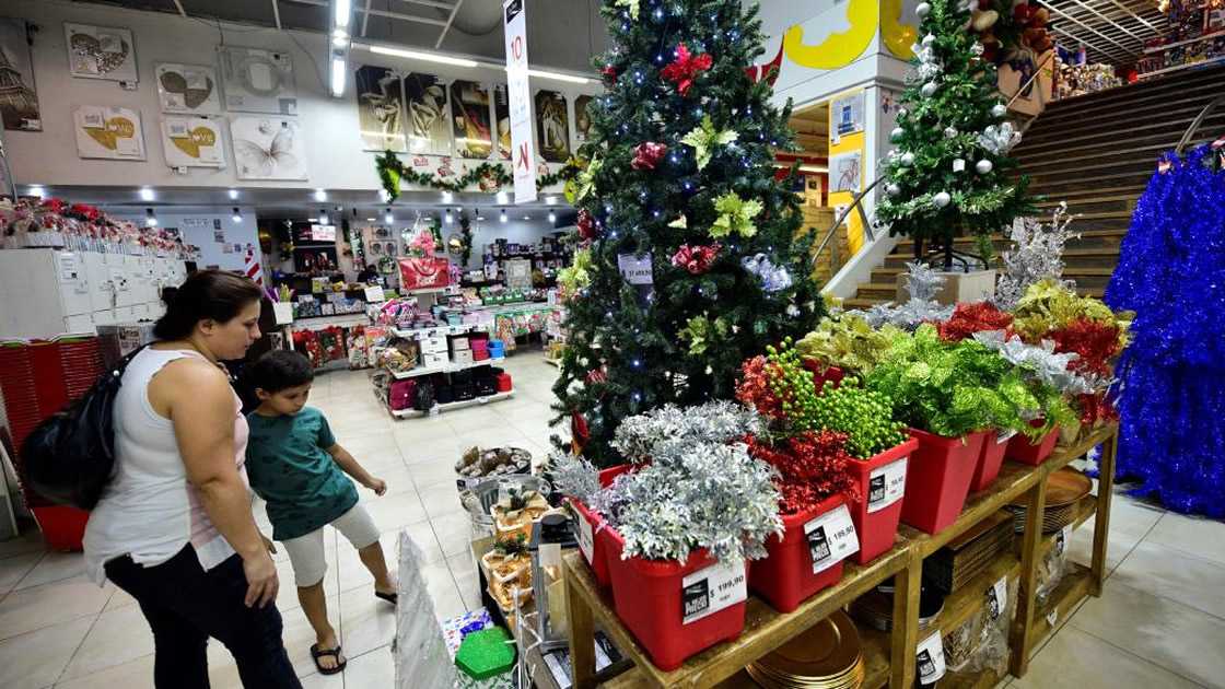 Las ventas navideñas bajaron un 2,8% en relación al año pasado