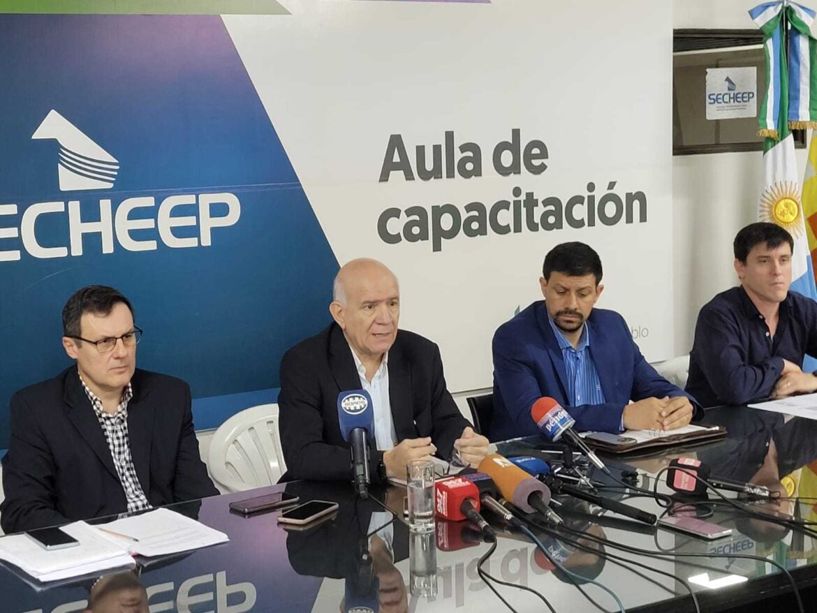 Secheep anunció un incremento de la tarifa eléctrica del 34,6%